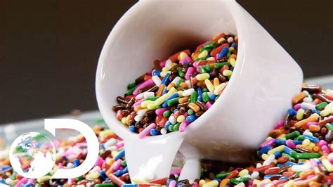 how are sprinkles made in a factory